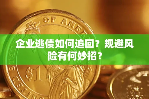 北京企业逃债如何追回？规避风险有何妙招？