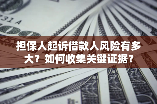 北京担保人起诉借款人风险有多大？如何收集关键证据？