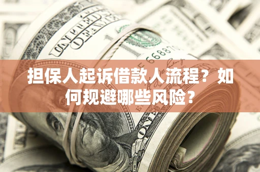北京担保人起诉借款人流程？如何规避哪些风险？