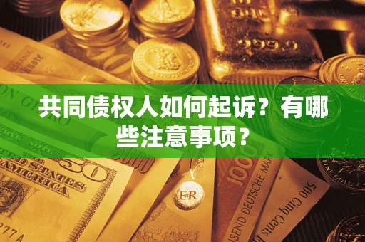 北京共同债权人如何起诉？有哪些注意事项？